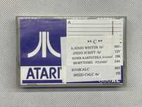 Kaseta magnetofonowa: Atari 800XL – Atari Writer, Visicalc