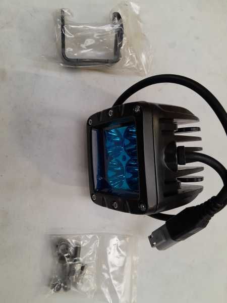 Lampa robocza LED Blue 4x3W 12V