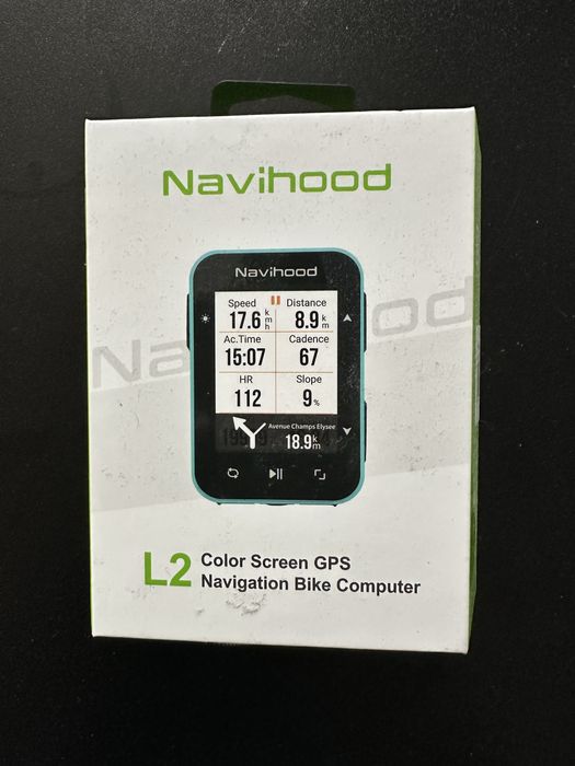 Nawigacja ROWEROWA Licznik Komputer Navihood L2