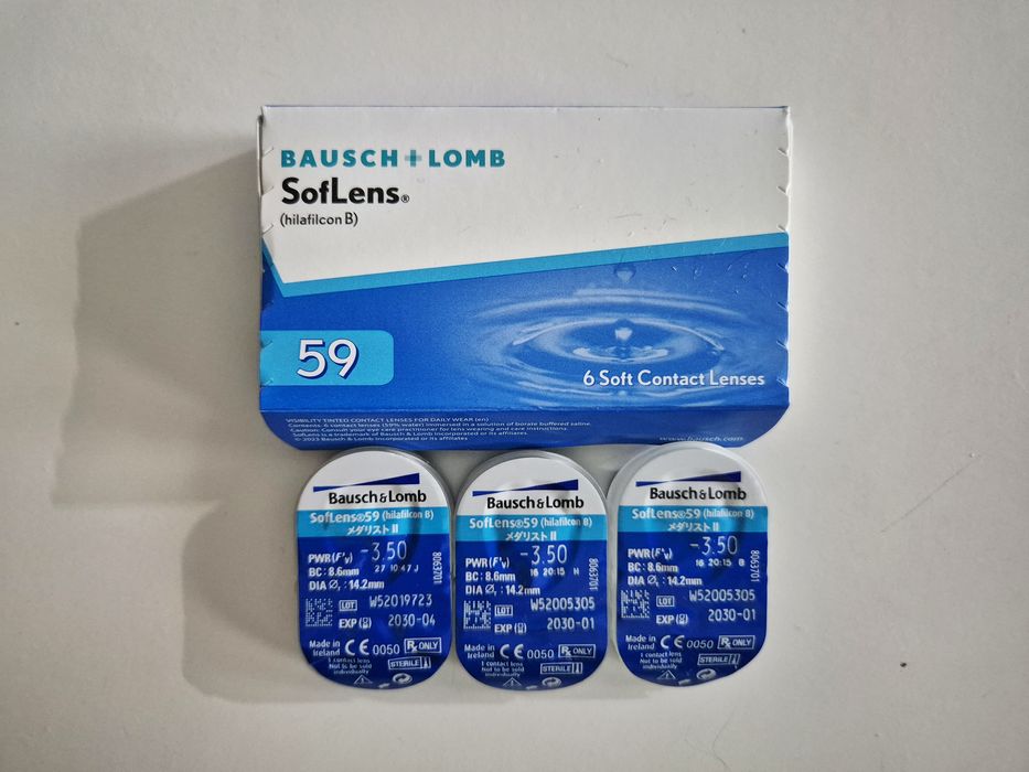 Soczewki kontaktowe soft -3.5