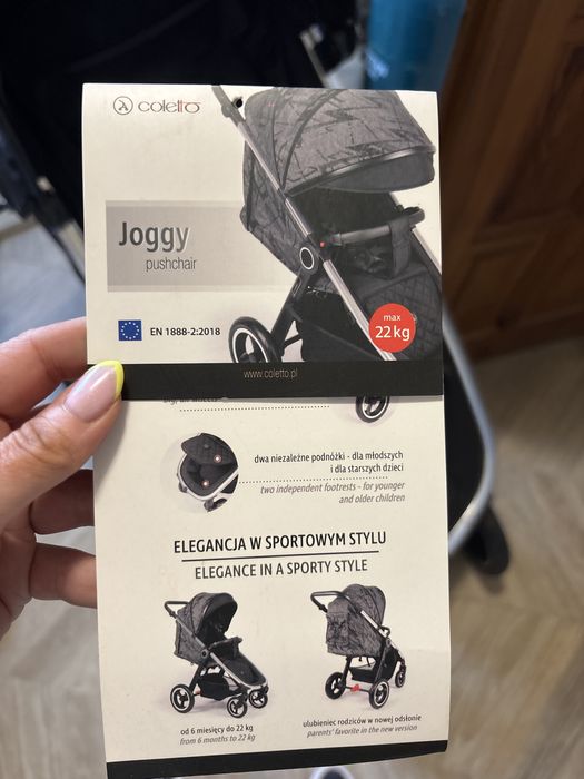 Wózek  spacerówka joggy coletto
