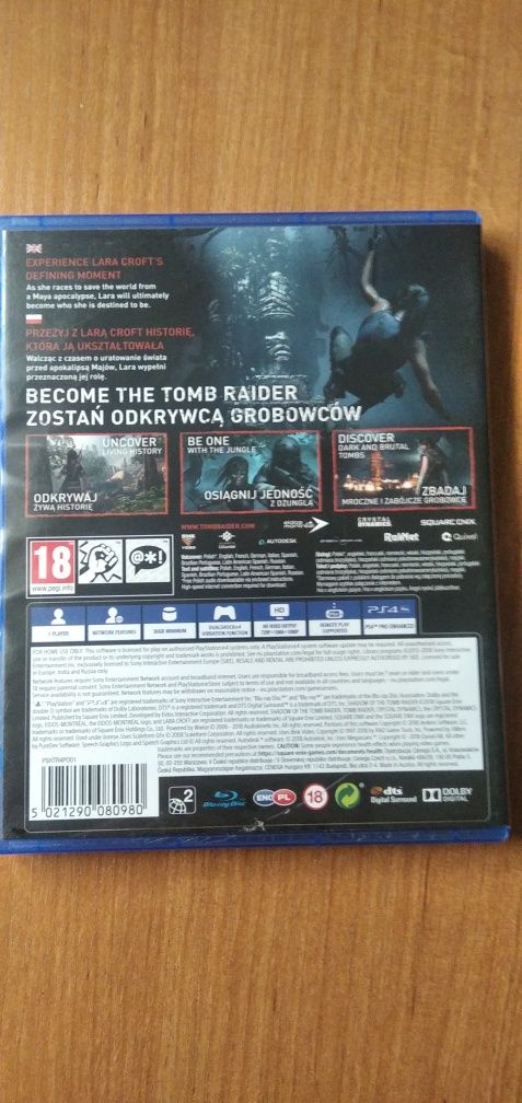 Shadow of the Tomb Raider PS4 PS5