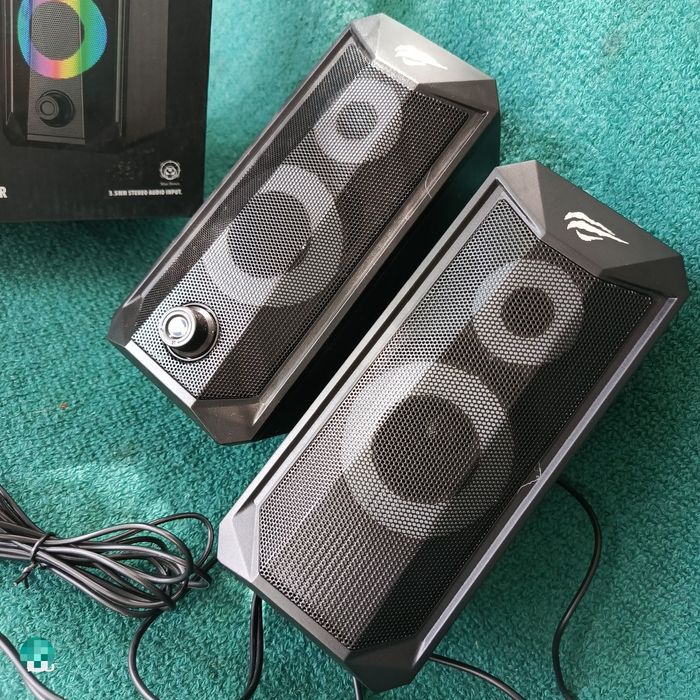 Акустичні колонки для комп'ютера з динамічним підсвічуванням Havit HV