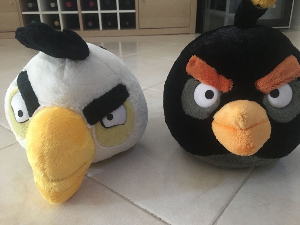 Peluches “Angry Birds”