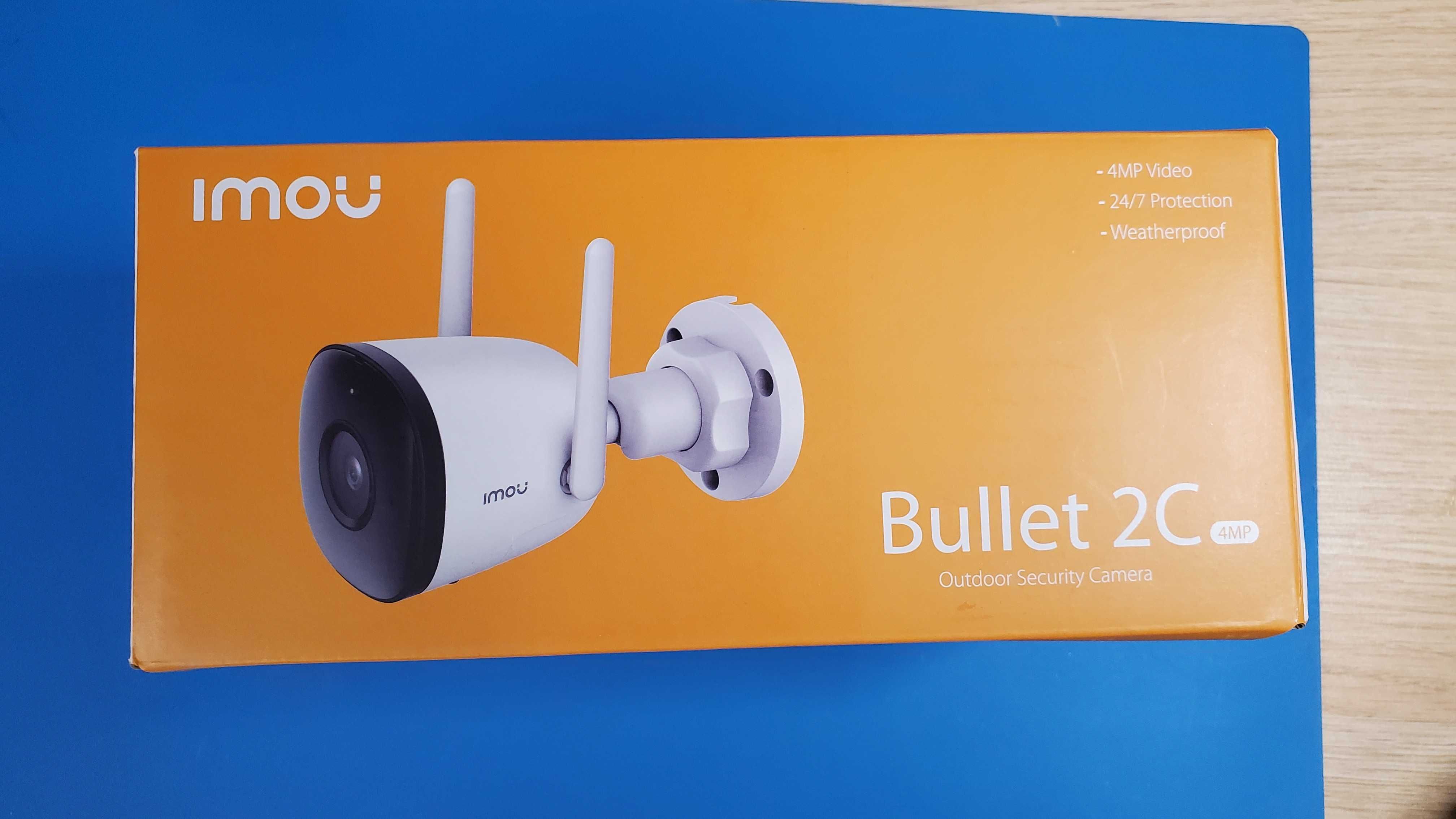 Бездротова Вулична Wi-Fi IP Камера IP камера iMOU Bullet 2С 4Mp