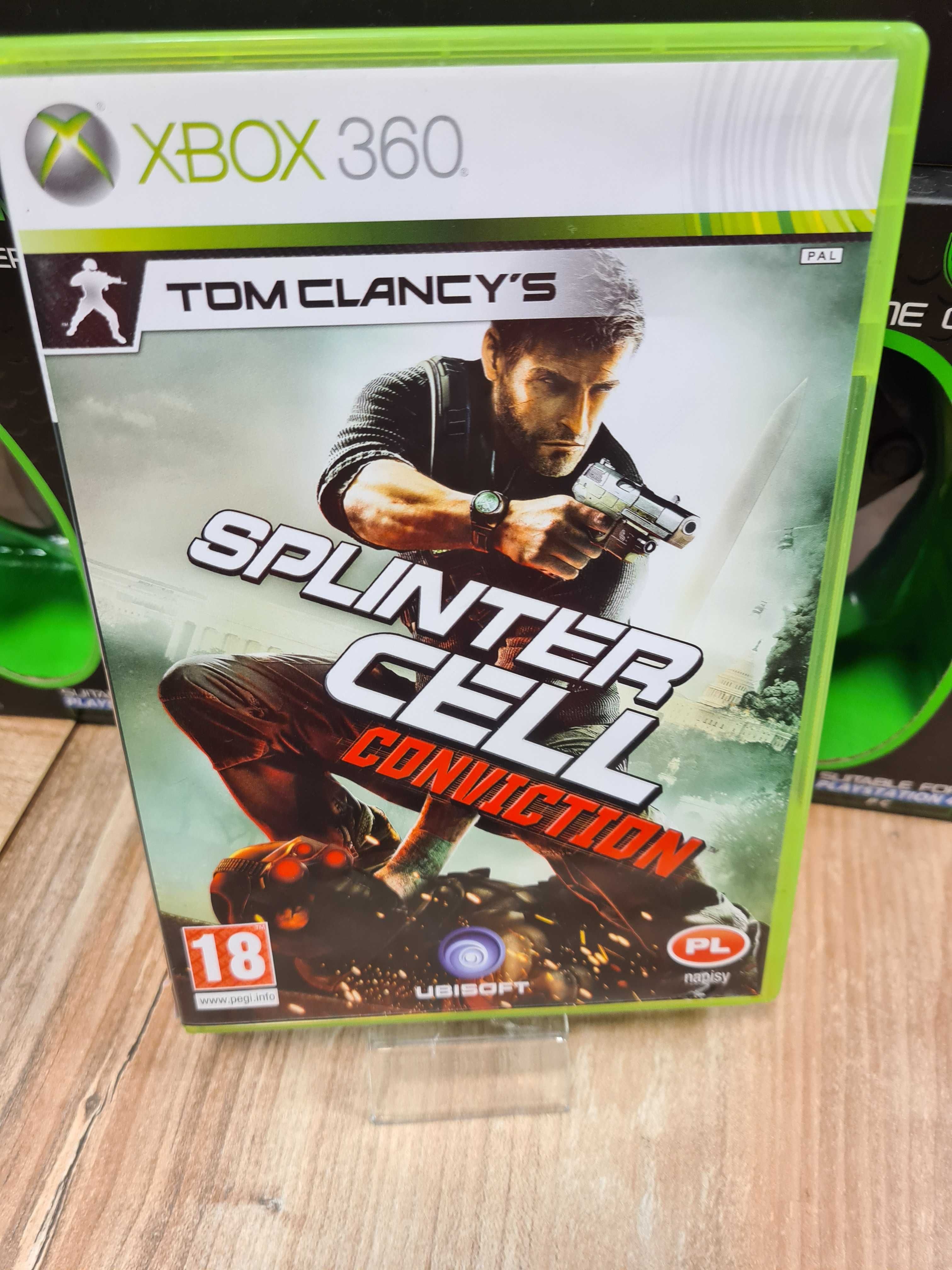 Tom Clancy's Splinter Cell: Conviction XBOX 360, Sklep Wysyłka Wymiana