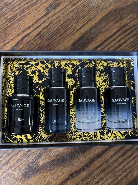 Dior La hrande Ourse Sauvage набір 4*30