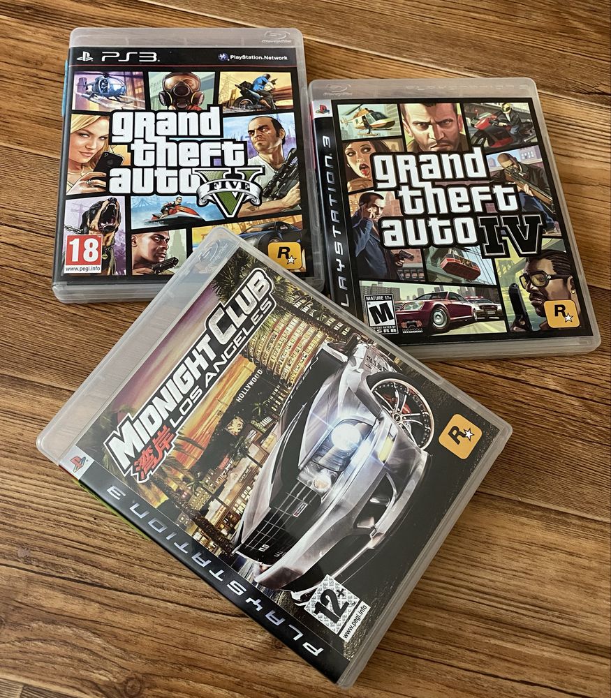 Sony PS3: Persona, Orange Box, Dead Space, GTA 5, Batman, Fallout 3