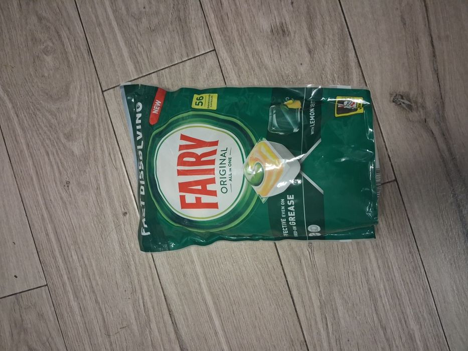 Nowe kapsułki do zmywarki Fairy Lemon 56 sztuk