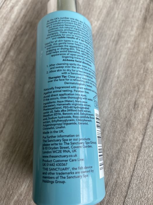 Tonik do twarzy Sanctuary 150ml