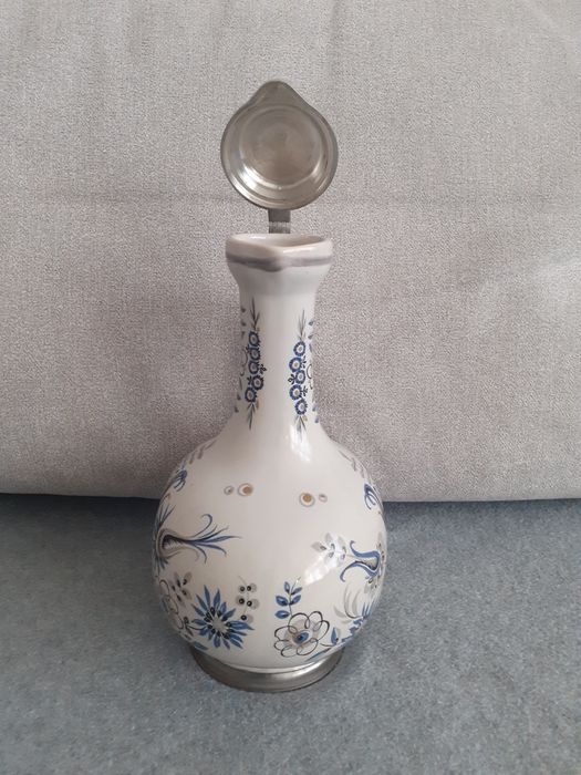 Butelka na wino z klapką cynową ULMER KERAMIK