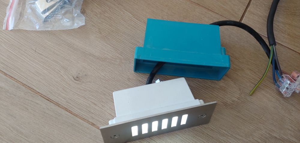 Oprawa podtynkowa schodowa led stal nierdzewna