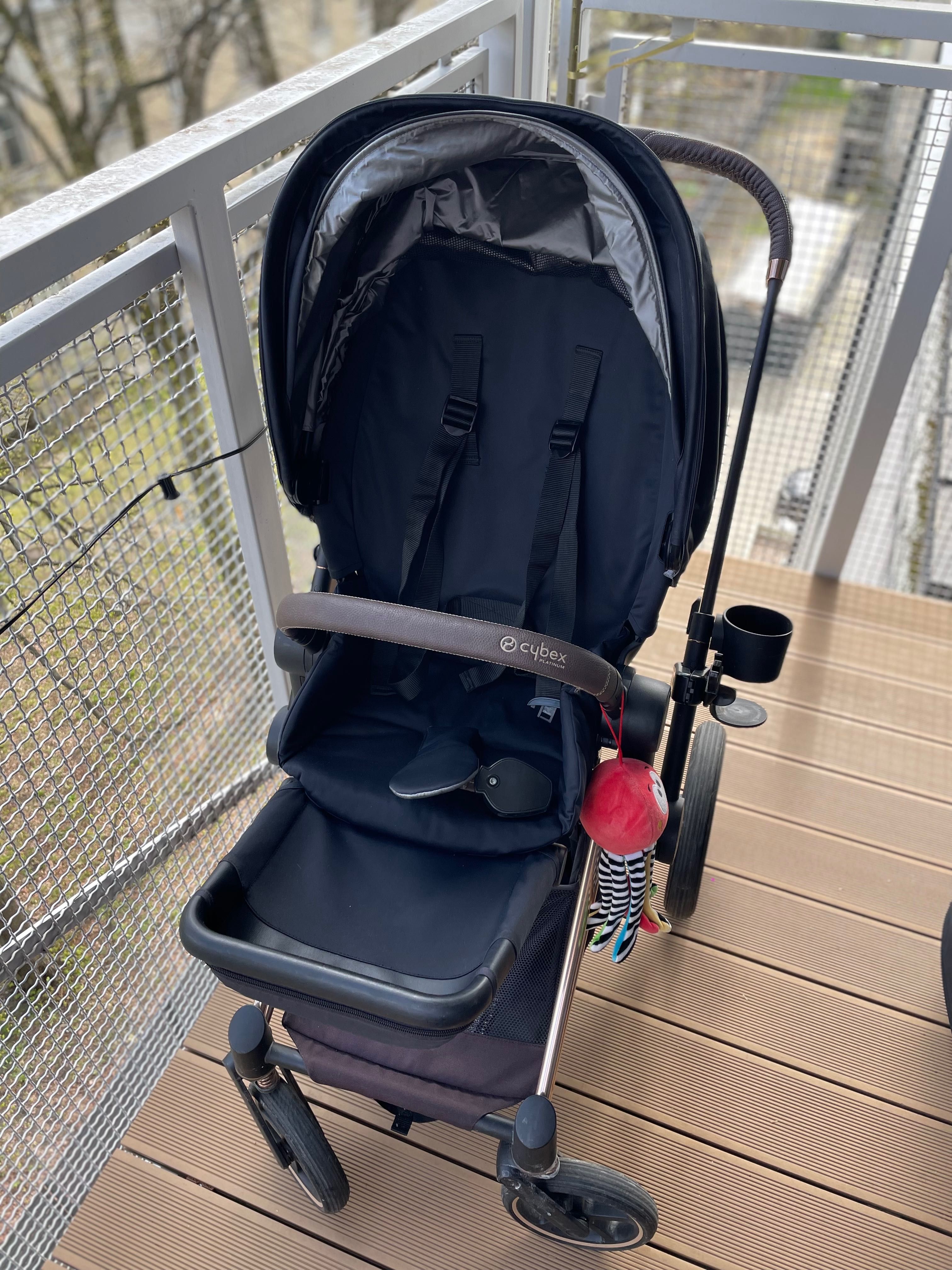 Cybex Priam 2.0 kolor czarny, rose gold