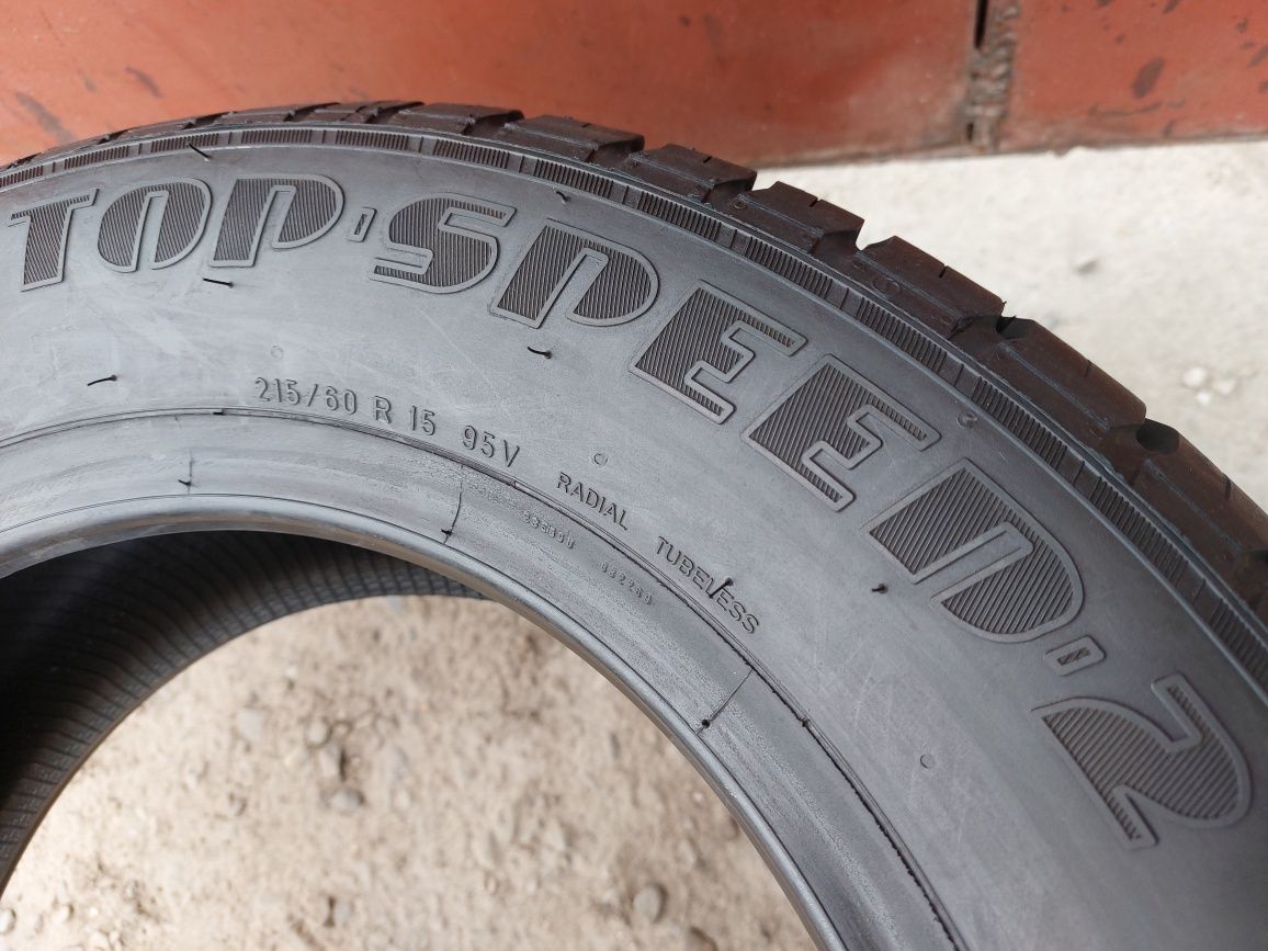 215/60/15 R15 Semperit Top Speed 2 4шт ціна за 1шт літо шини