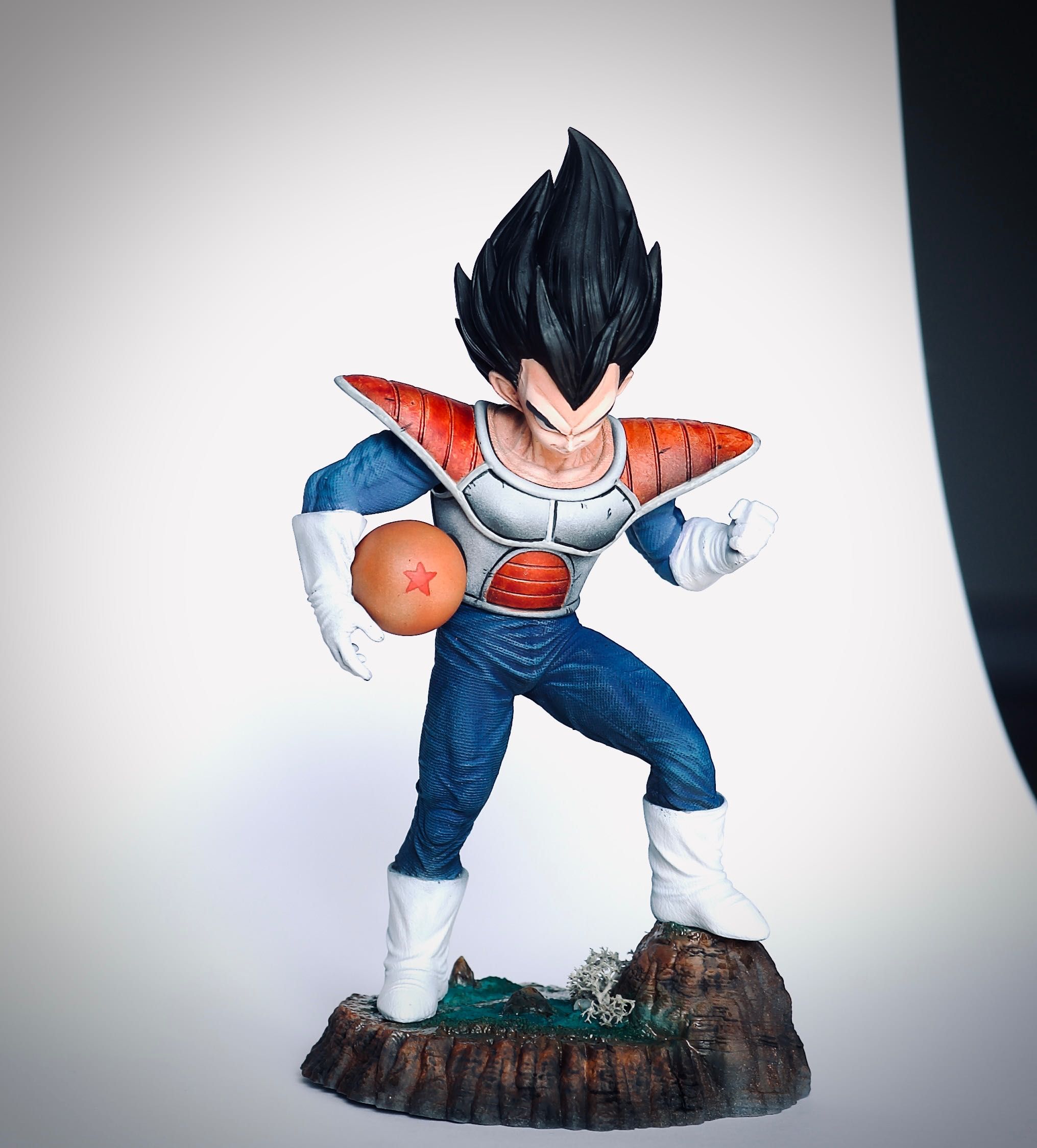 Figurka druk 3D żywica Vegeta Dragon Ball Z GT Daima DBZ