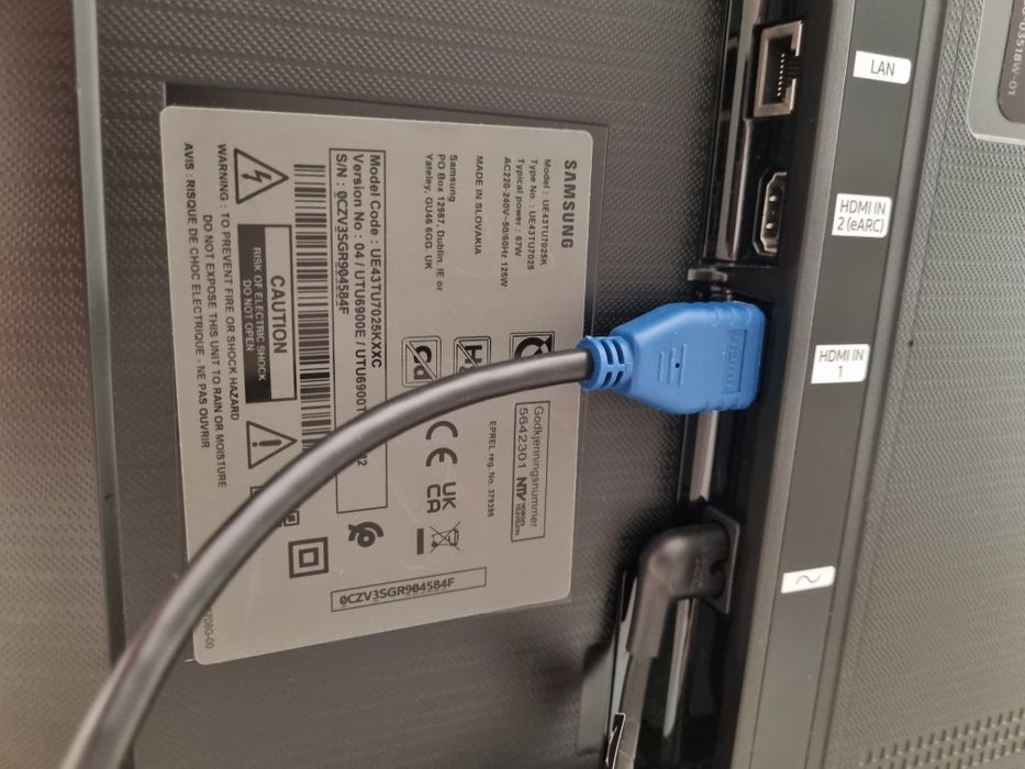 Tv samsung led full HD 43"