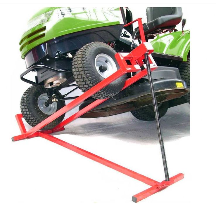 Podnośnik do traktorka i kosiarki – mocny, składany, 450 kg