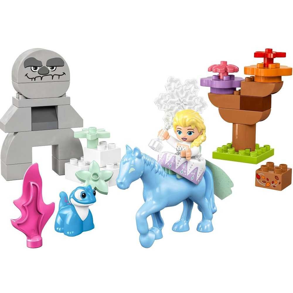 Klocki Lego Duplo Disney Frozen 10418 Elza i Bruni w zaczarowanym