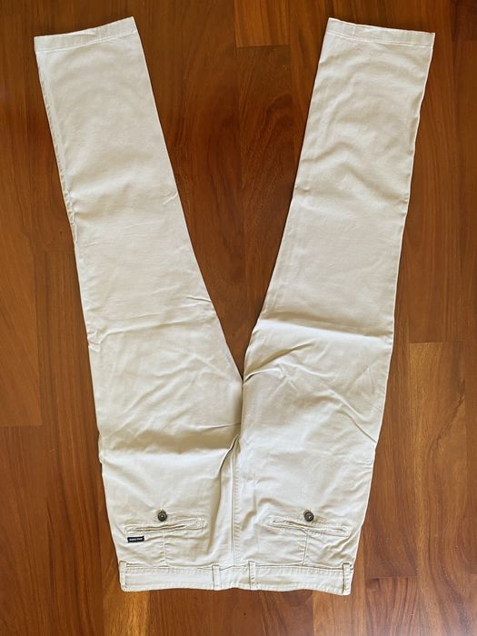 Calças Mike Davis Bege