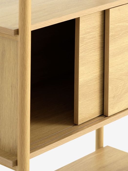 Regał LINDVED styl boho nowy