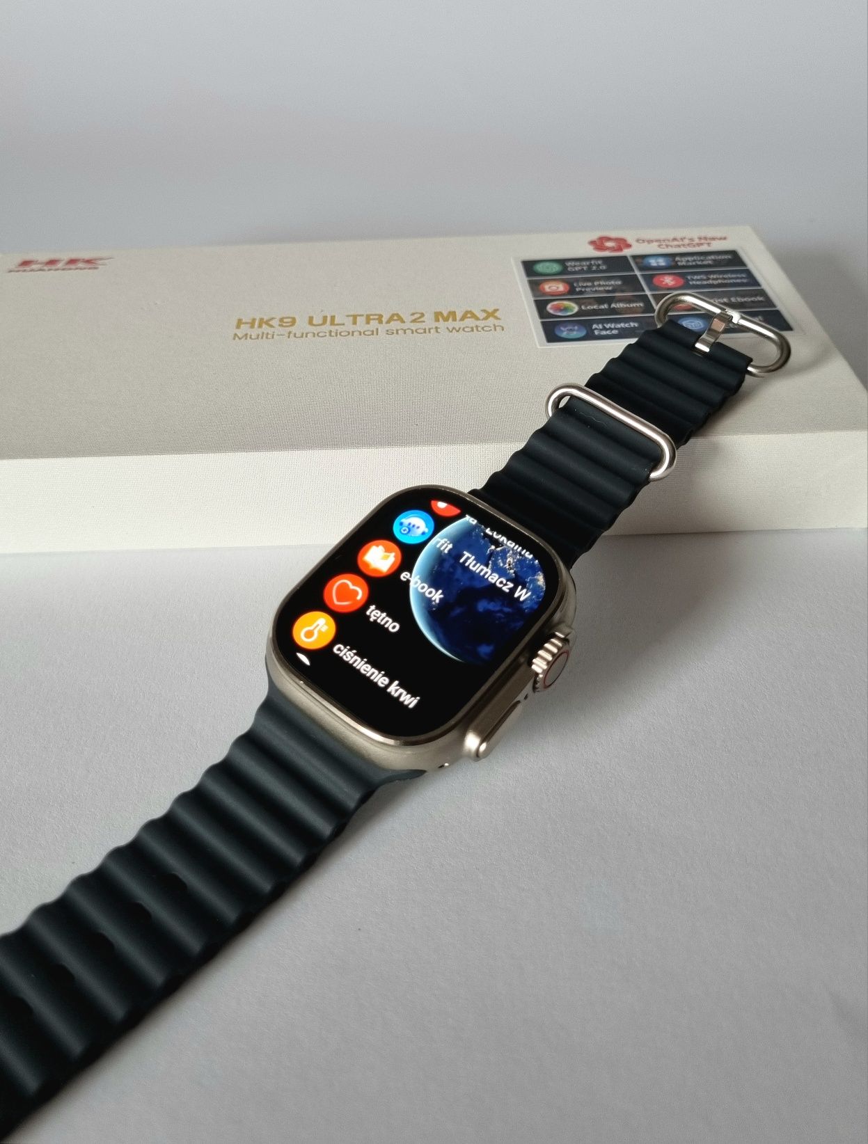 Smartwatch Hk9 Ultra 2 Max nowy TOP MODEL