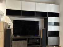 Meble BESTA IKEA zestaw - korpusy, fronty, zawiasy