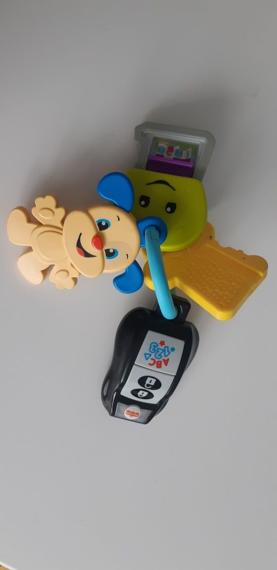 Kluczyki fisher Price ZESTAW interaktywne