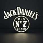 Wyjątkowa Lampka, Napis Jack Daniel's Old No. 7