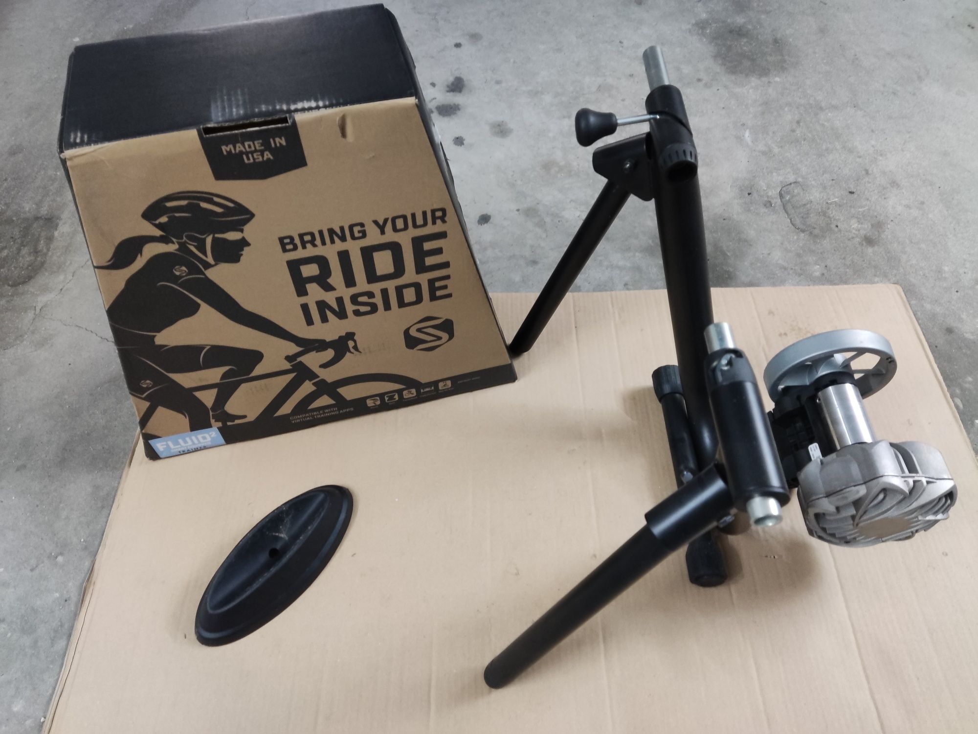 Rolo Bicicleta Saris Fluid 2