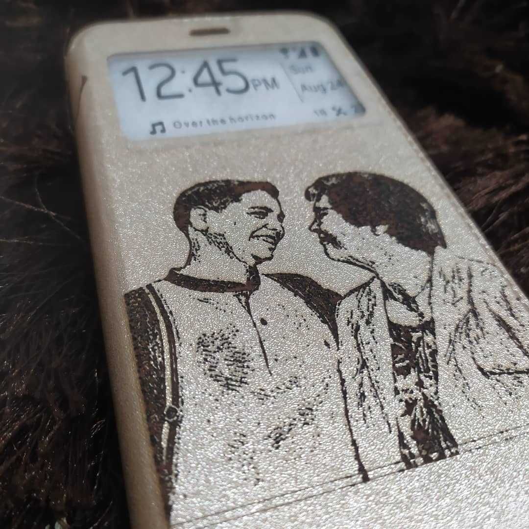 capa telemóvel personalizada silicone couro madeira cortiça