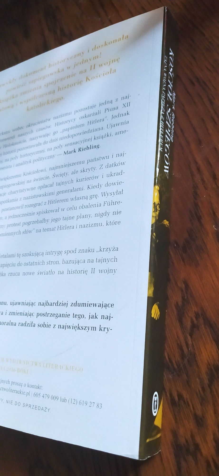 Kościół Szpiegów Mark Riebling