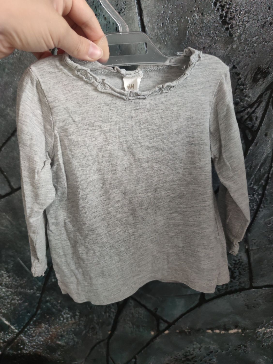 Zestaw koszulki bluzki z długim rękawem rozmiar 68 74 h&m Zara