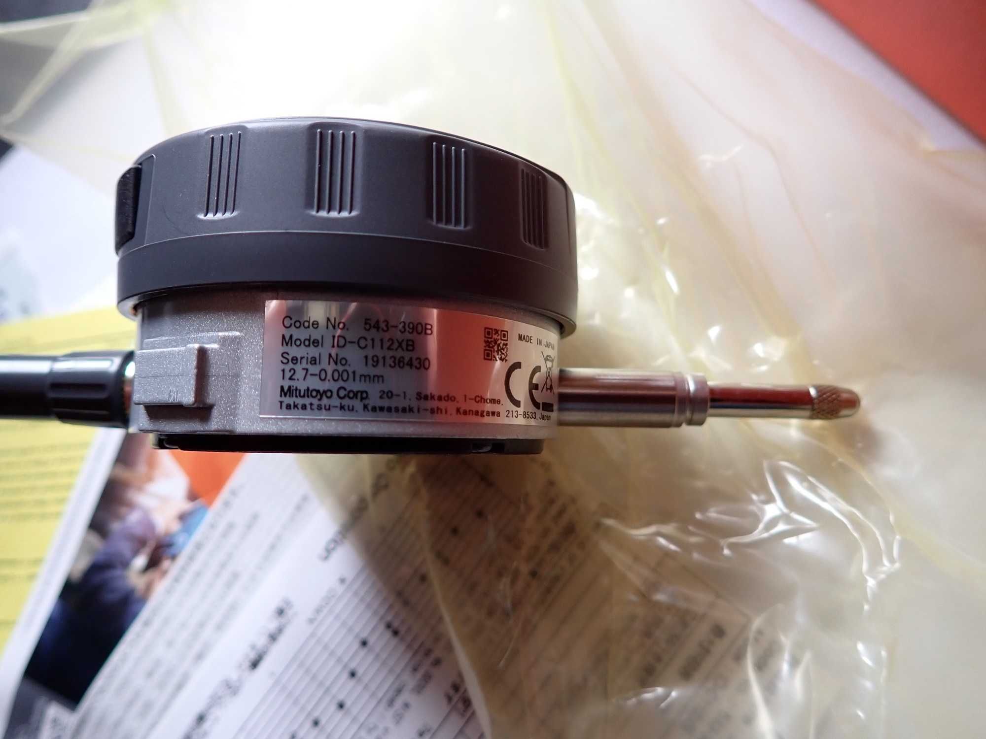 Czujnik zegarowy Mitutoyo elektroniczny 543-390B 0,001/12,7