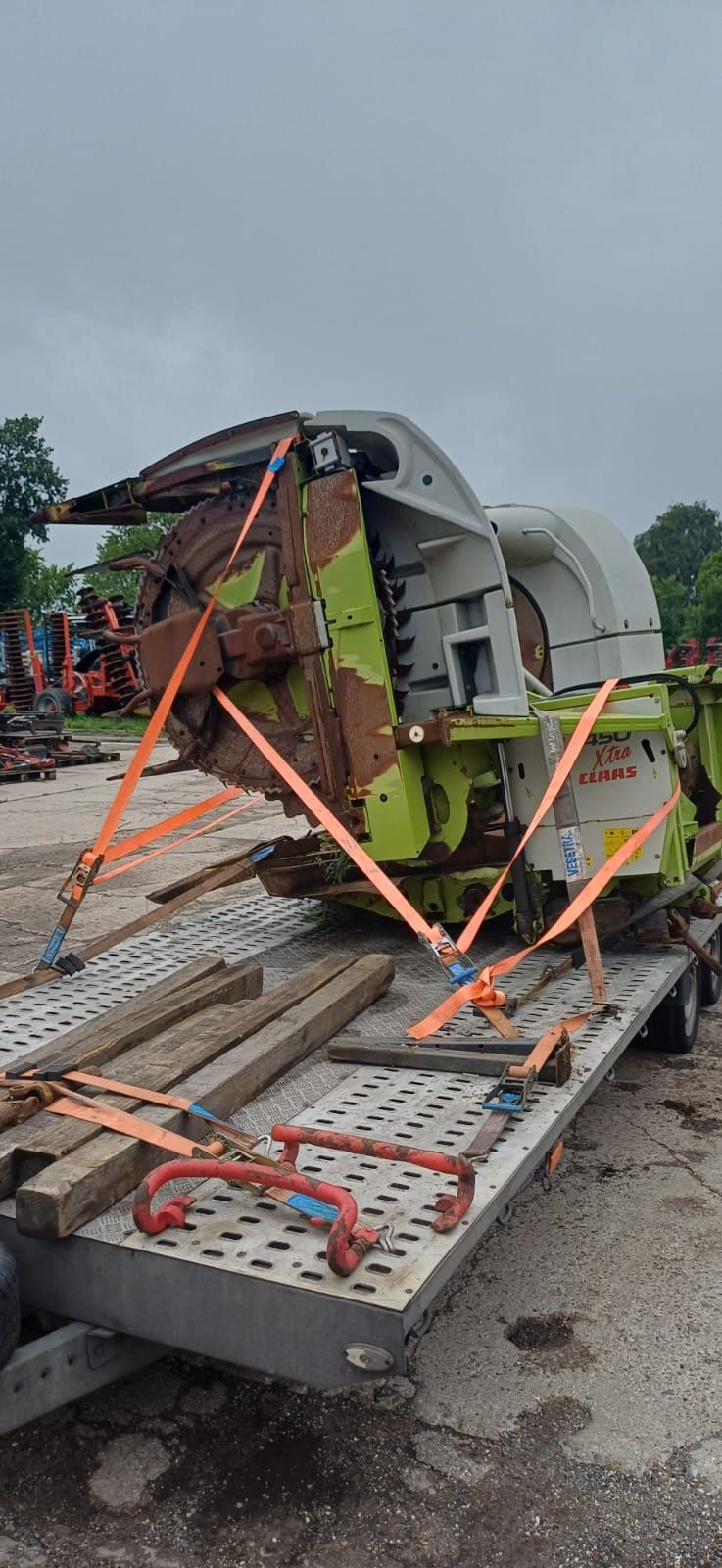 Claas RU 450 Xtra przystawka claas Jaguar