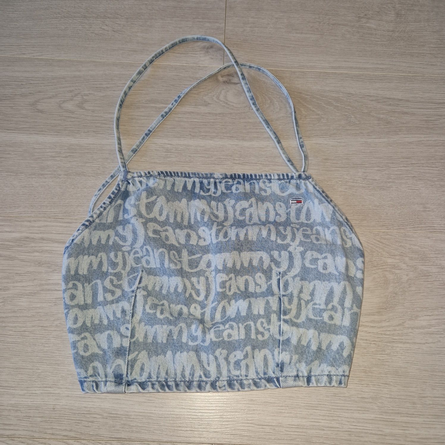 Tommy Hilfiger oryginalny wiązany top XS