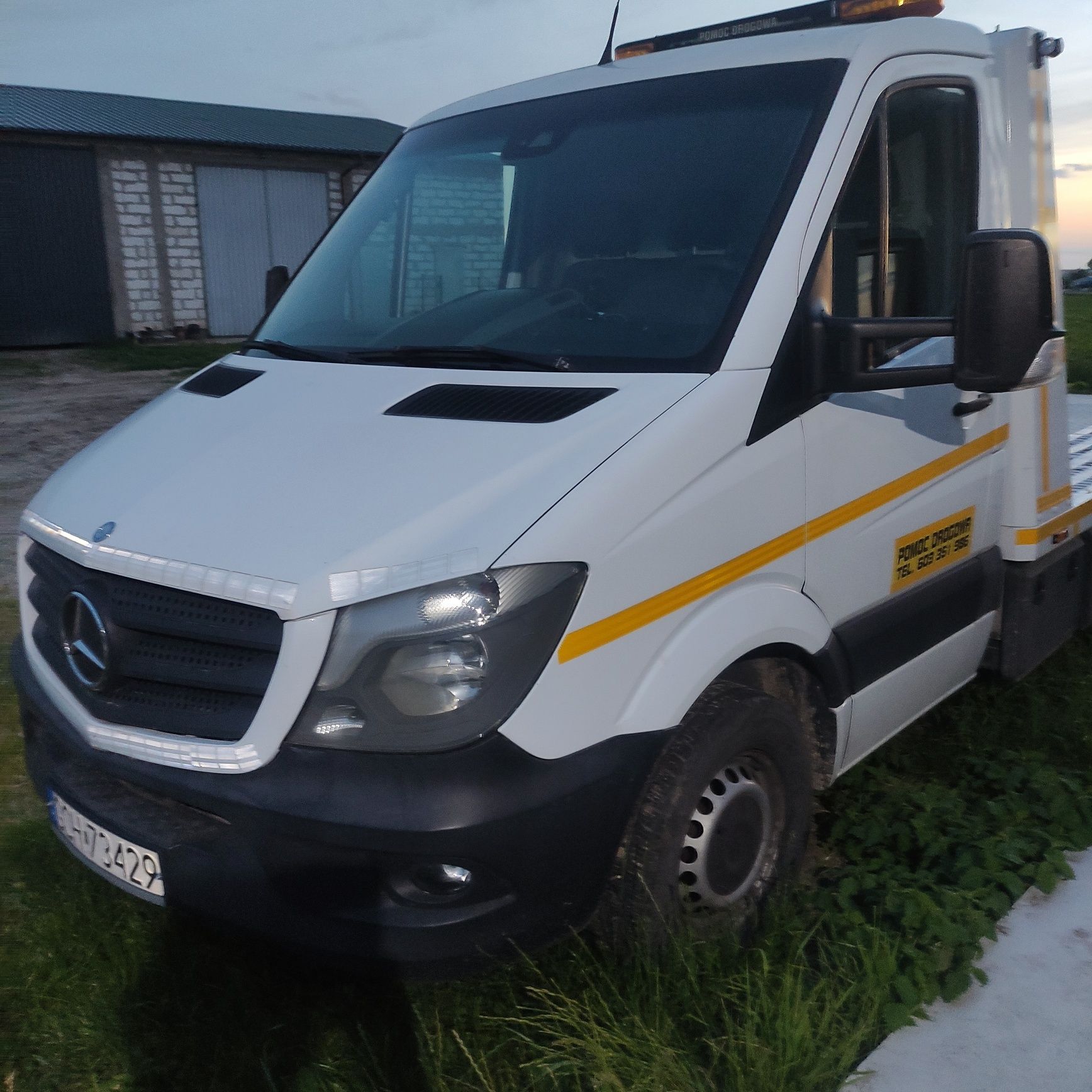 Mercedes Sprinter  2,7CDI Klima Długi Najazd, Okazja.Webasto
