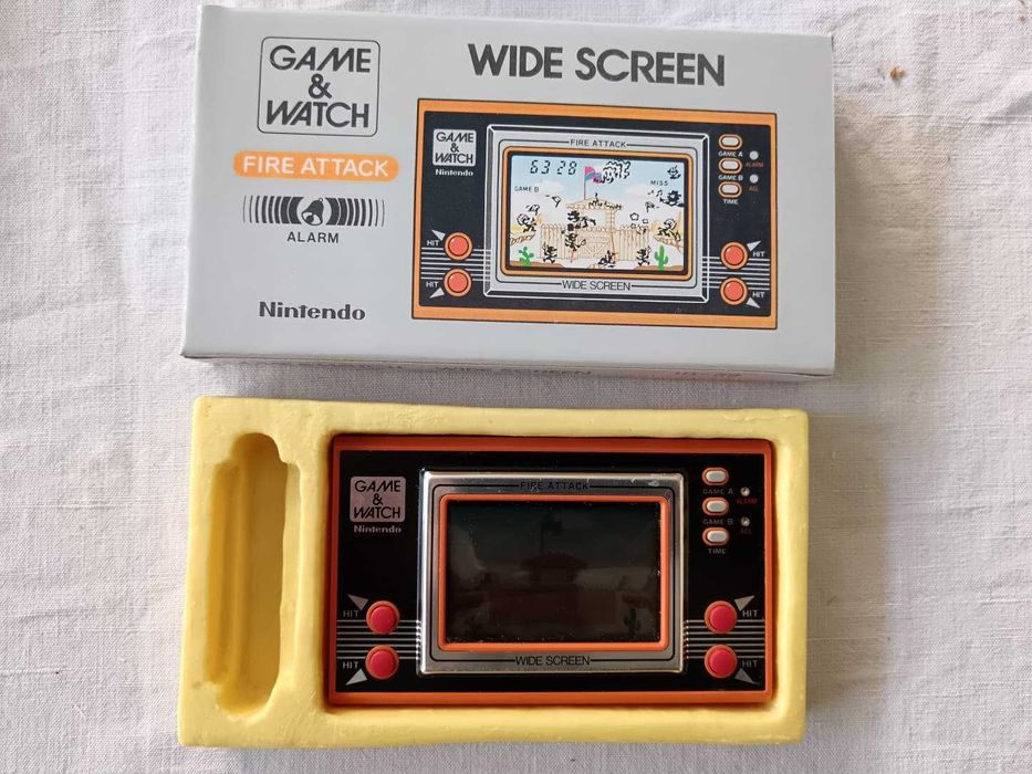 Fire Attack | ID-29 (Game Watch, Reprobox, Tested, No Manual/Battery)