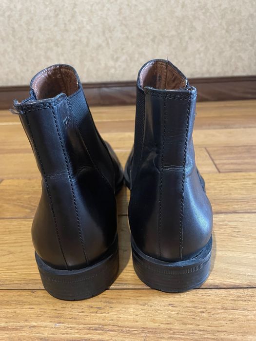 Мужские ботинки челсы marc из натуральной кожи оригинал