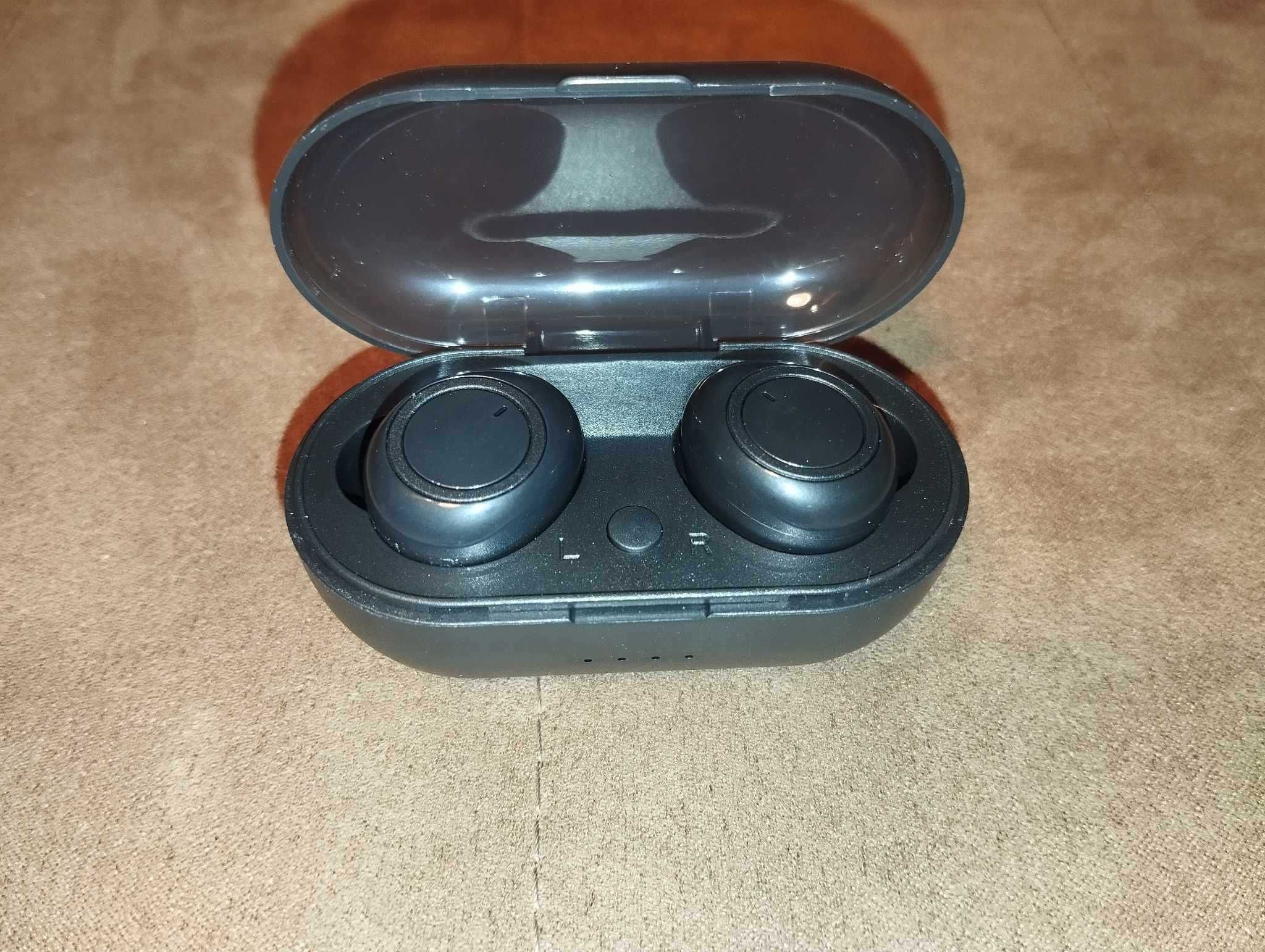 Słuchawki Bezprzewodowe Bluetooth TRUE WIRELESS EARBUDS - Czarne