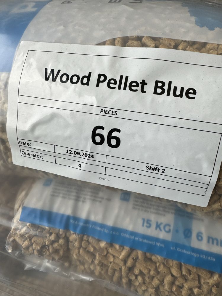 PELLET IKEA Certyfikowany A1 DinPlus Skład Opału Stojadła