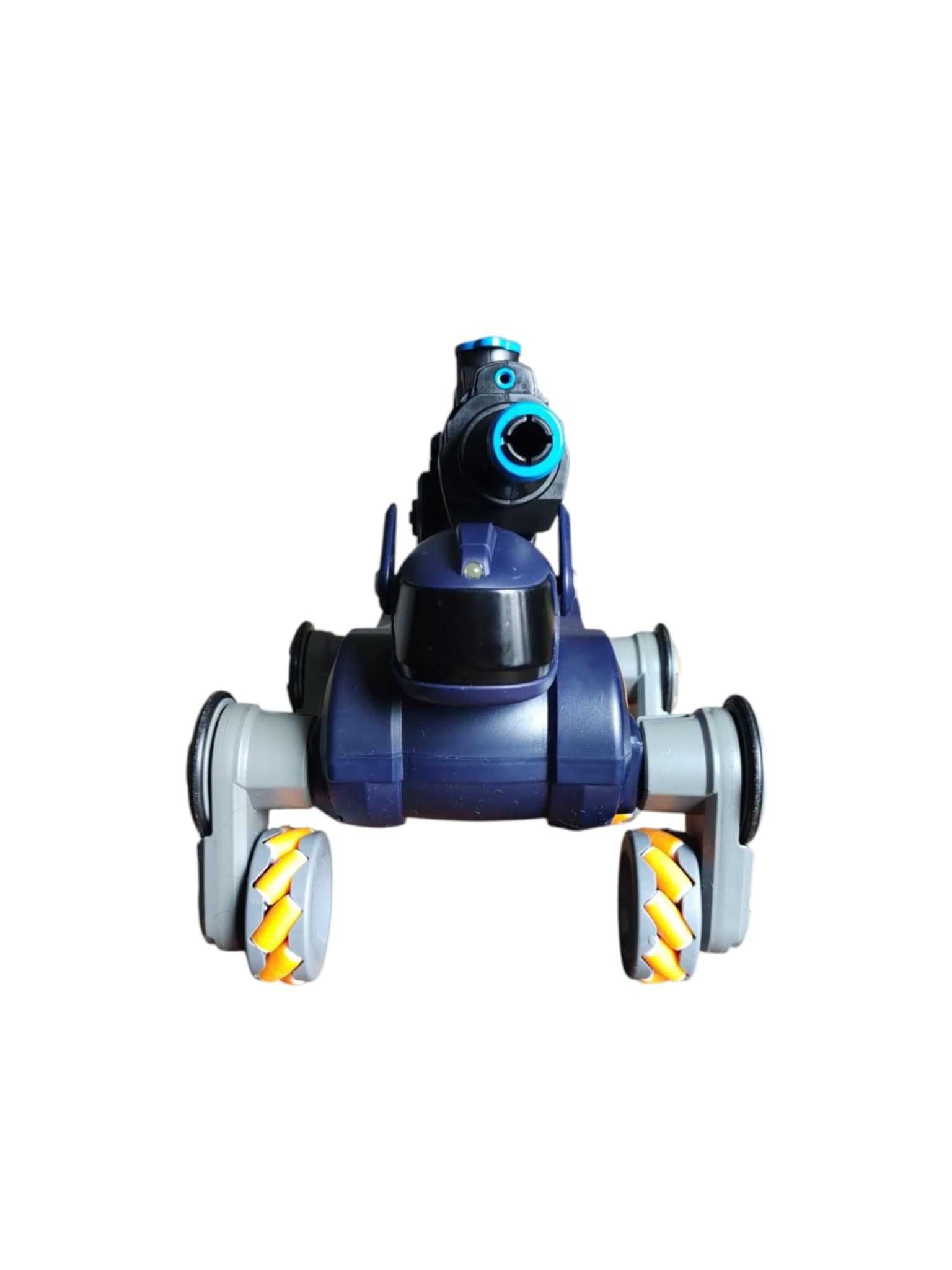 Robot zdalnie sterowany– strzelający wodą, LED, muzyka, 360° obrotów