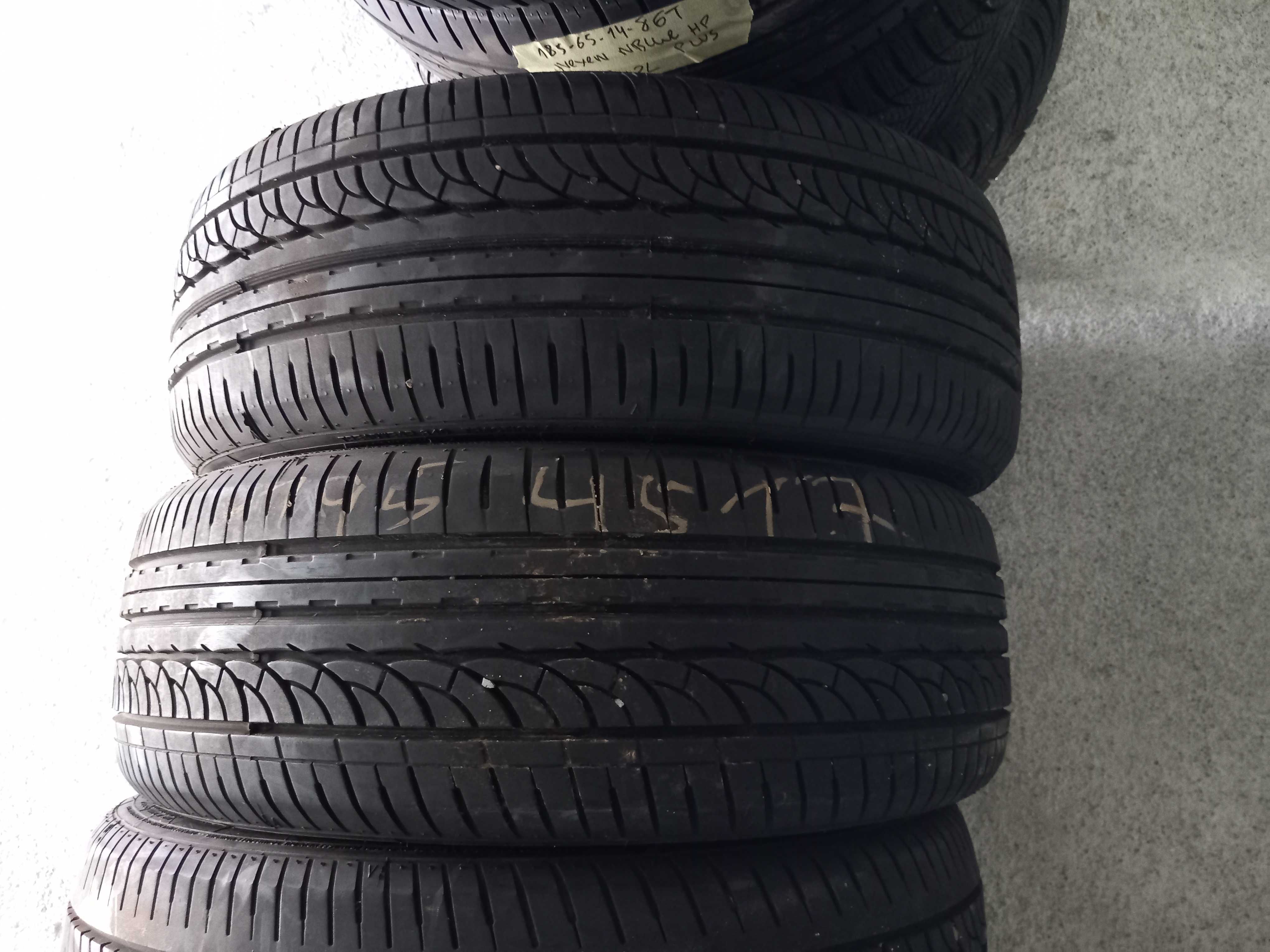 4 pneus 195/45R17 seminovos