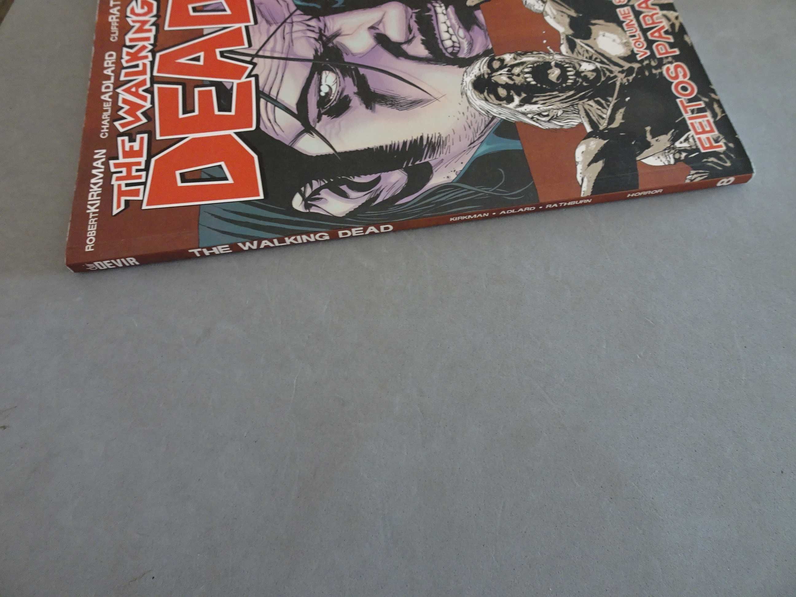 Livro - The walking dead volume 8 - feitos para sofrer