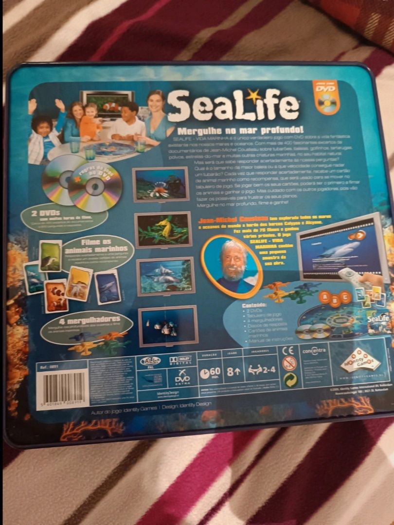 Jogo de tabuleiro Sealife