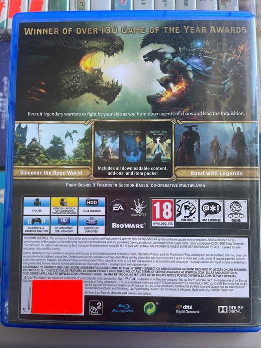 PS 4 - Dragon Age Inquisition - Możliwa Wymiana - Sklep - Wolumen