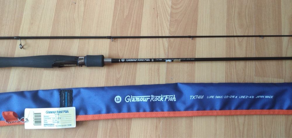 Спінінг Breaden Glamour RockFish GRF-TX74M