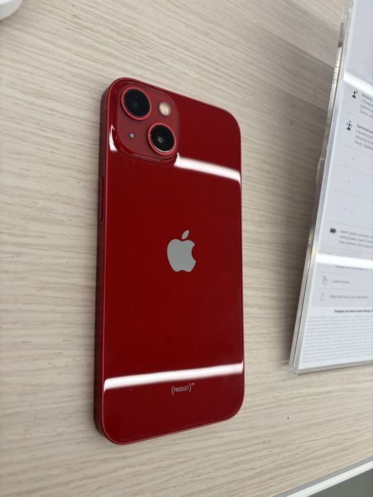 Iphone 13 128gb czerwony, bdb, umowa K-S