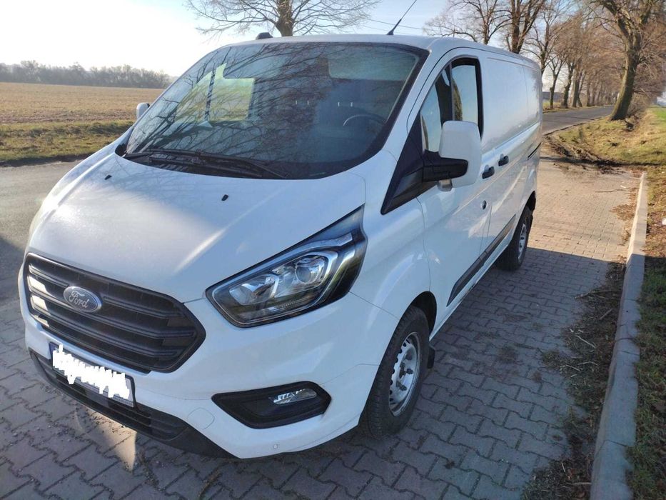ford tranzit custom long 2,0/130KM sal polska 2 X drzwi przesówne 2021