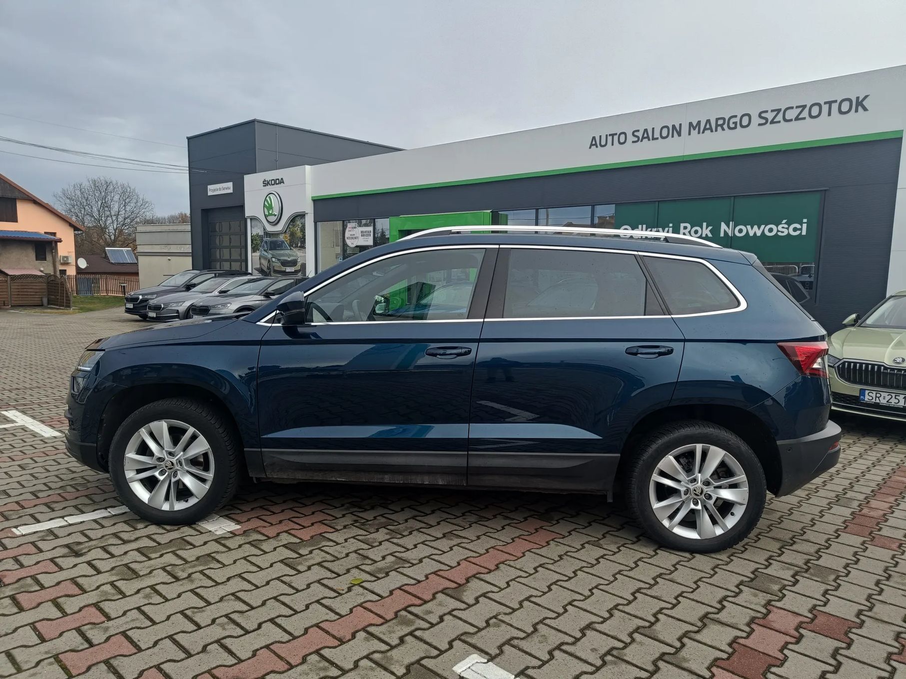 Skoda Karoq Krajowy, 1 właściciel, serwisowany w ASO, wersja Style, Margo Rybnik