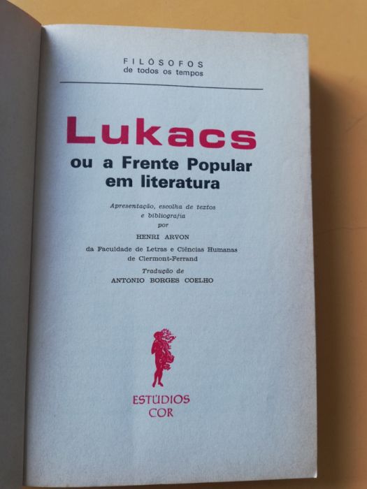 Lukacs - coleção filósofos de todos os tempos